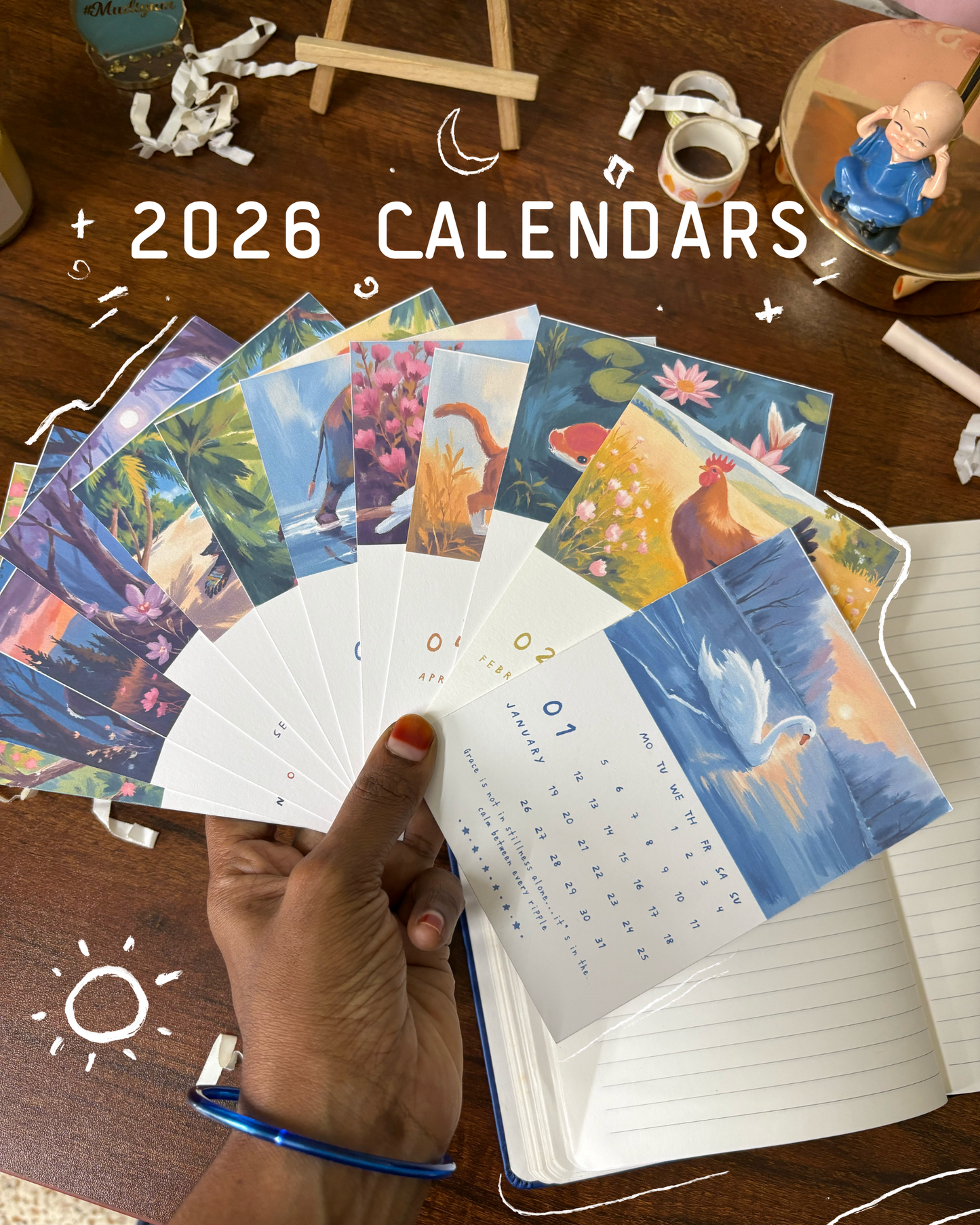 Mellow Days Desk Calendars