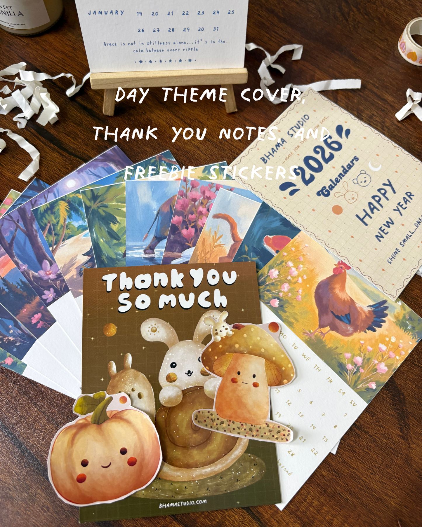 Mellow Days Desk Calendars