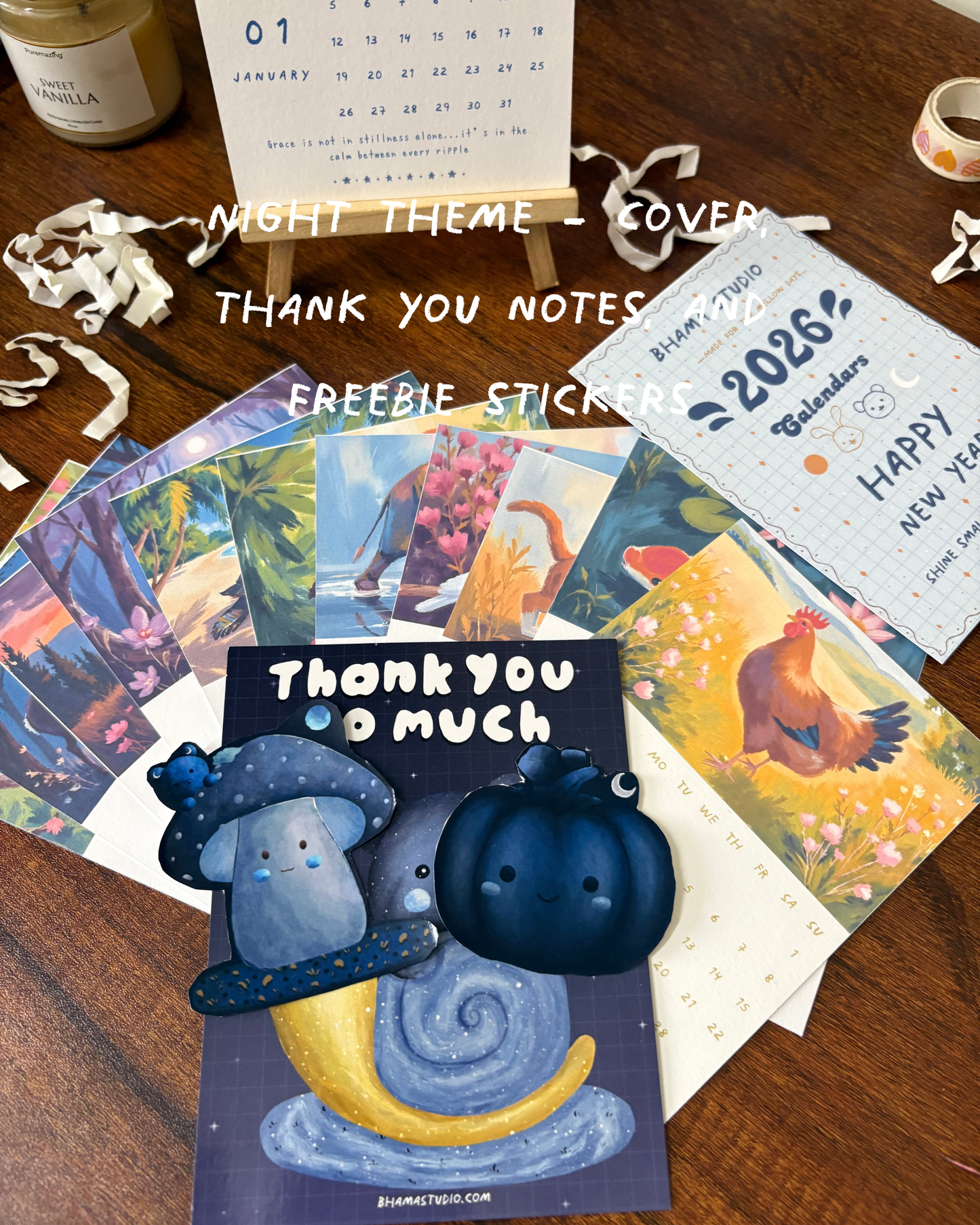 Mellow Days Desk Calendars