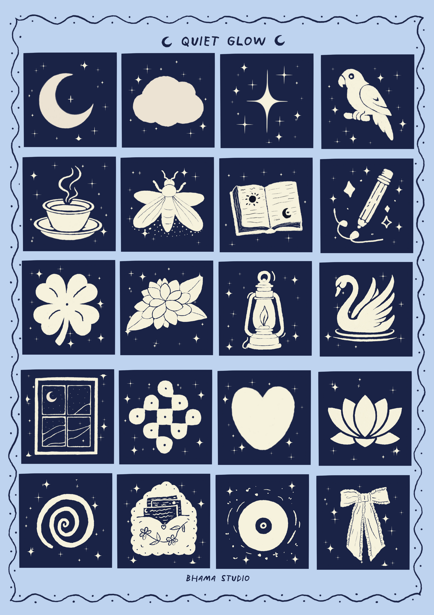 Journaling stickers for quiet pages ✨