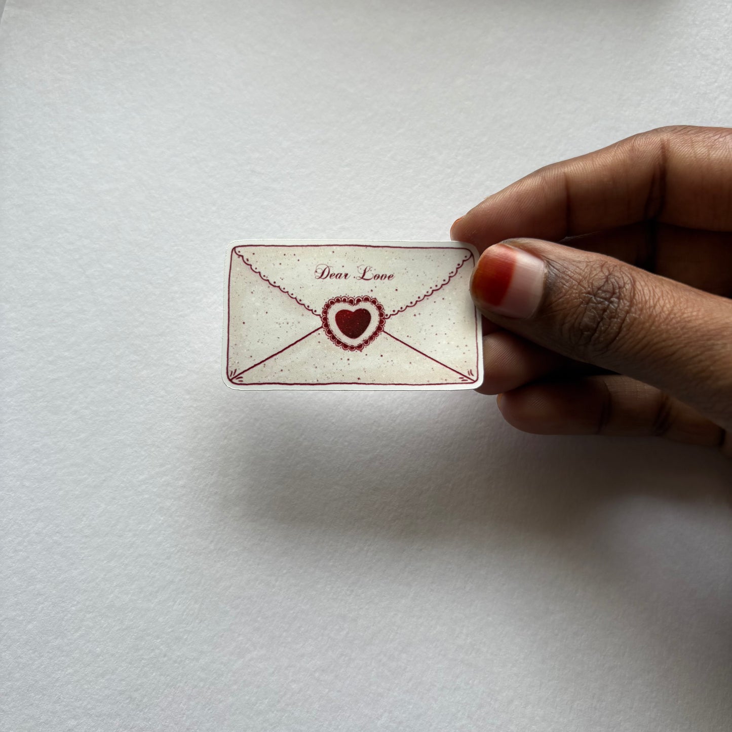 Season of Love – “Dear Love” Envelope Vinyl Sticker