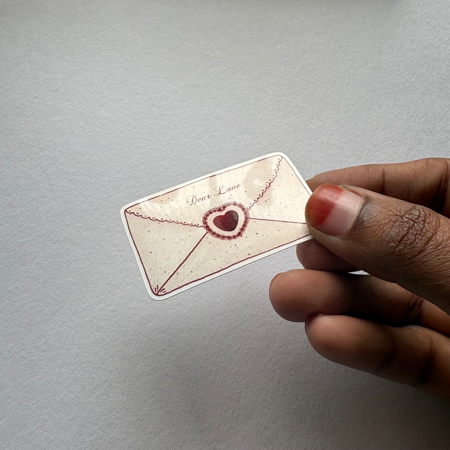 Season of Love – “Dear Love” Envelope Vinyl Sticker