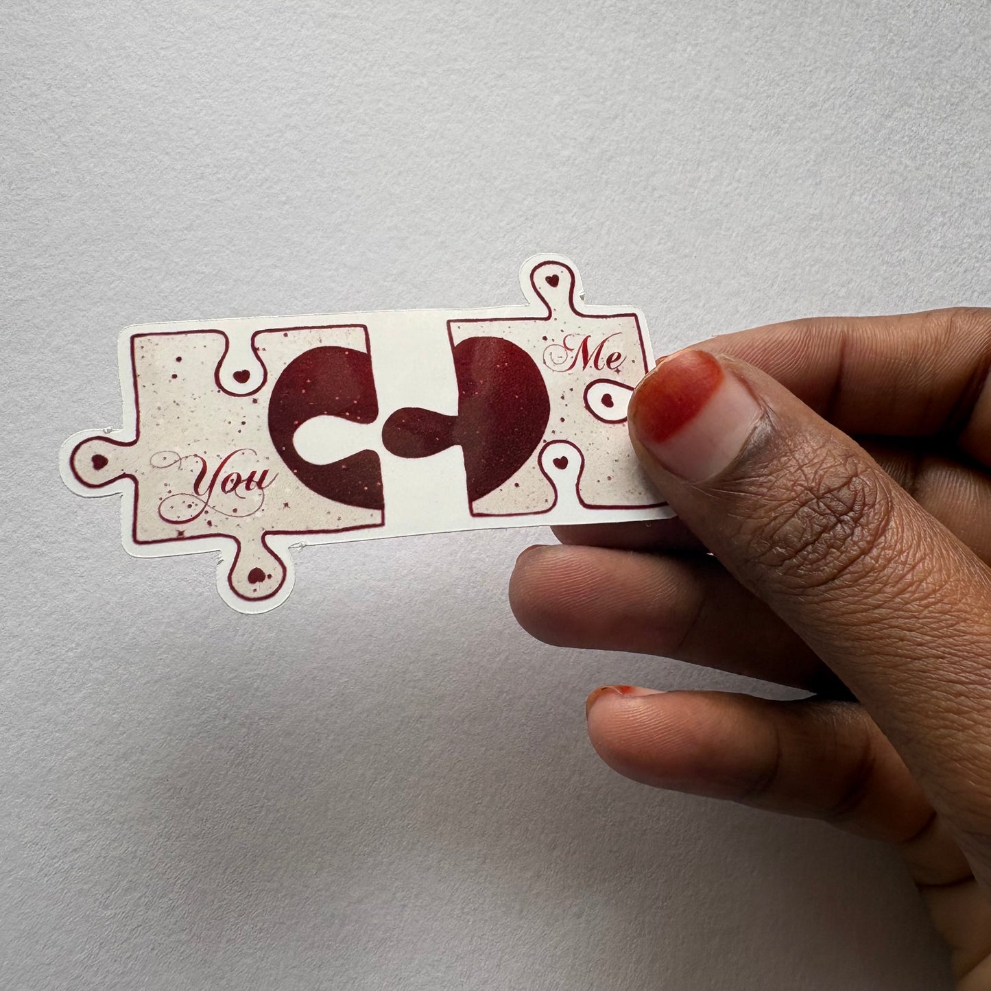 Season of Love – You & Me Puzzle Vinyl Sticker