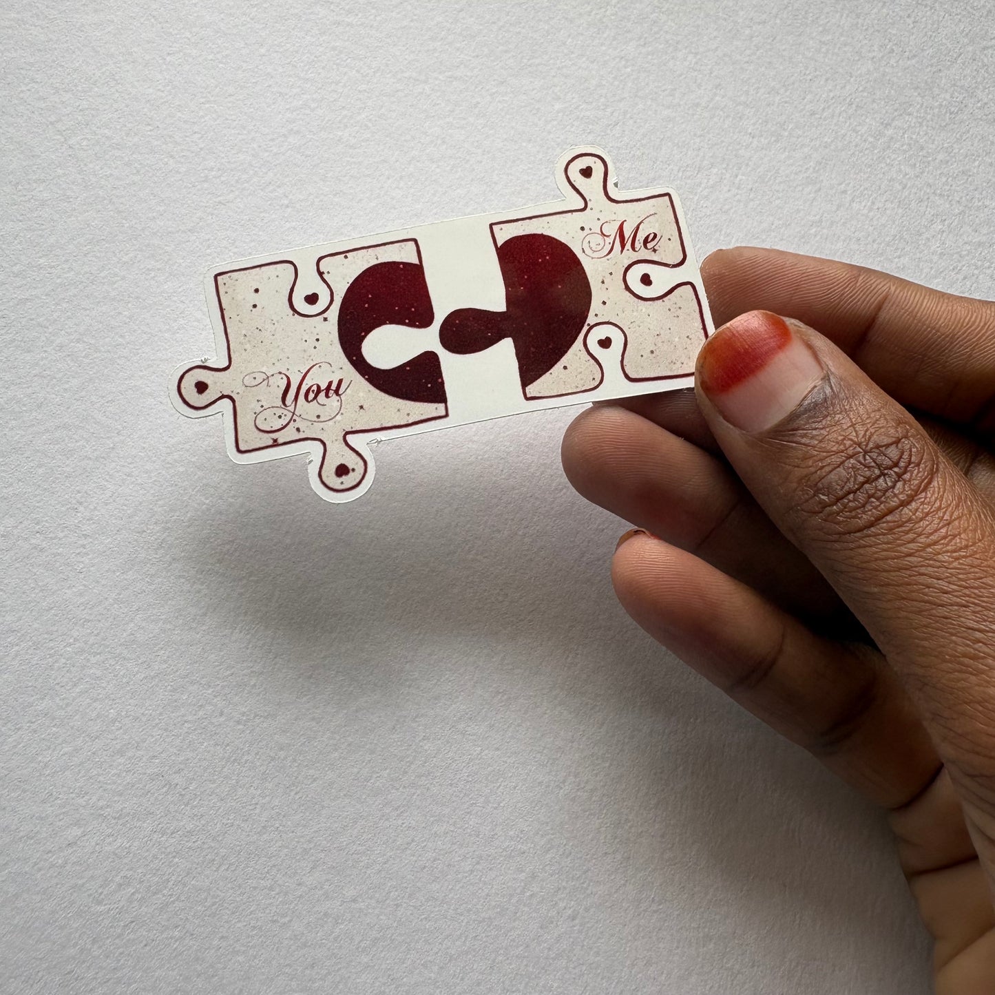 Season of Love – You & Me Puzzle Vinyl Sticker