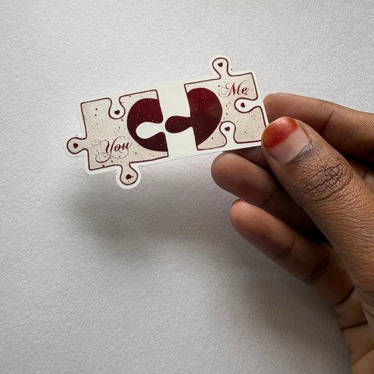 Season of Love – You & Me Puzzle Vinyl Sticker