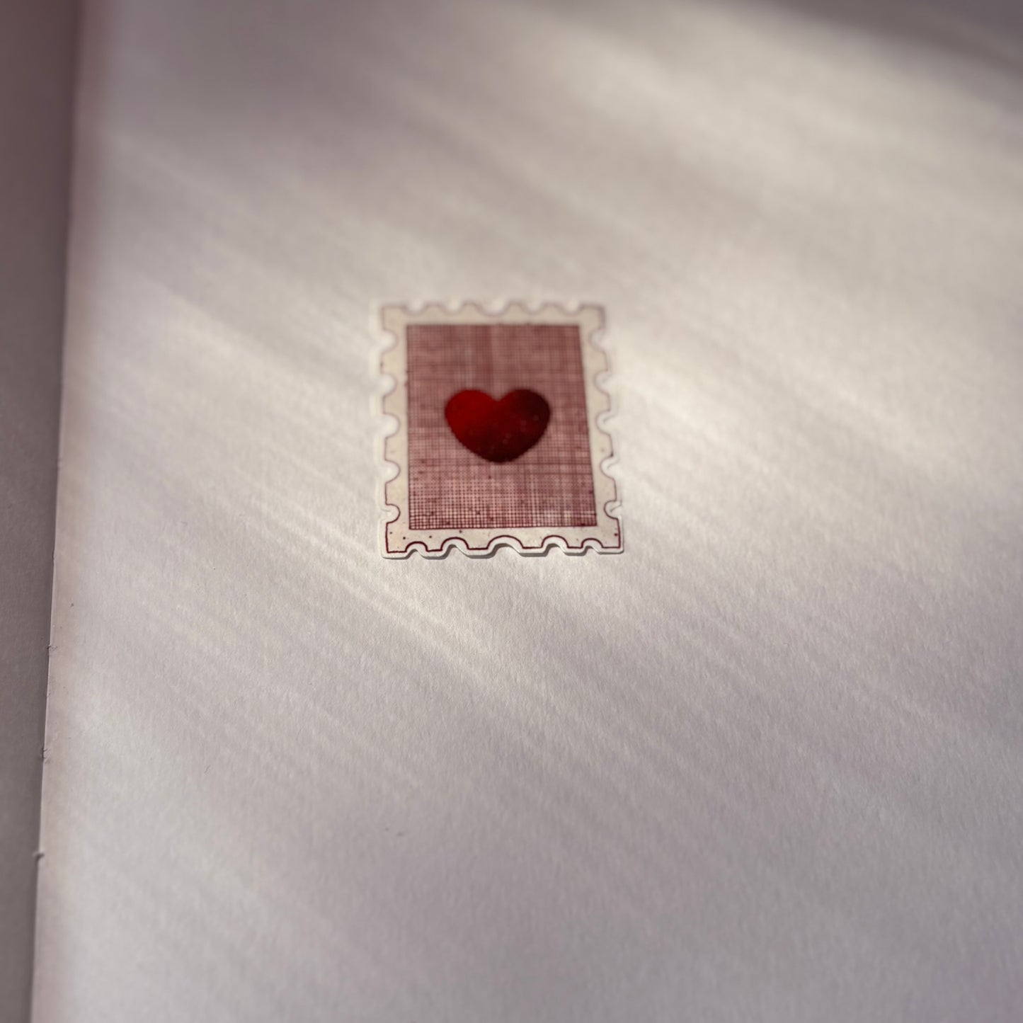 Season of Love – Heart Stamp Vinyl Sticker