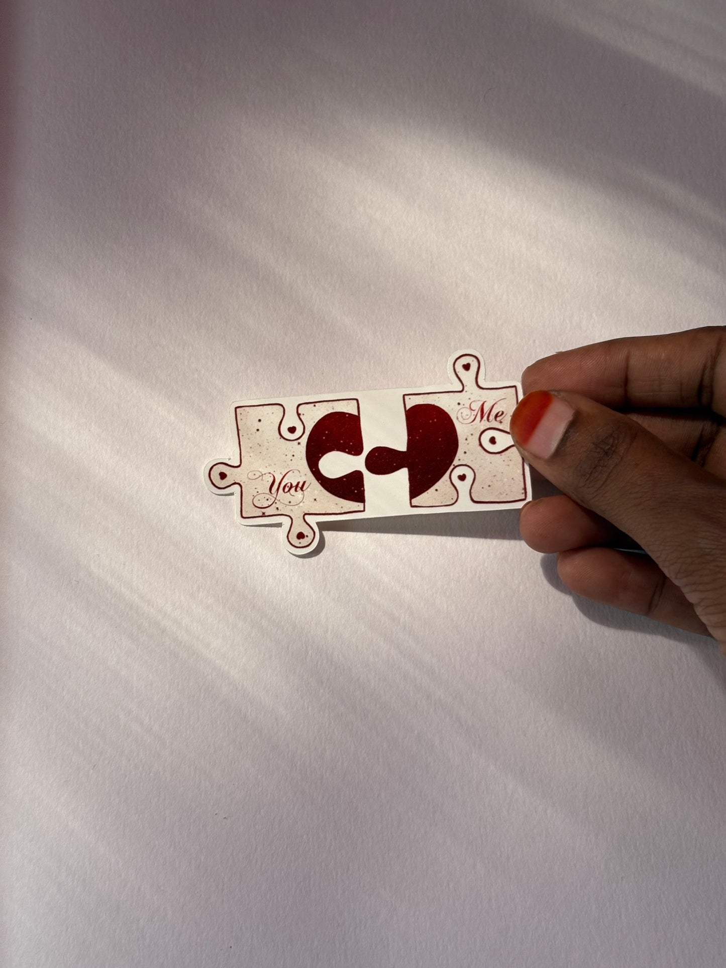 Season of Love – You & Me Puzzle Vinyl Sticker