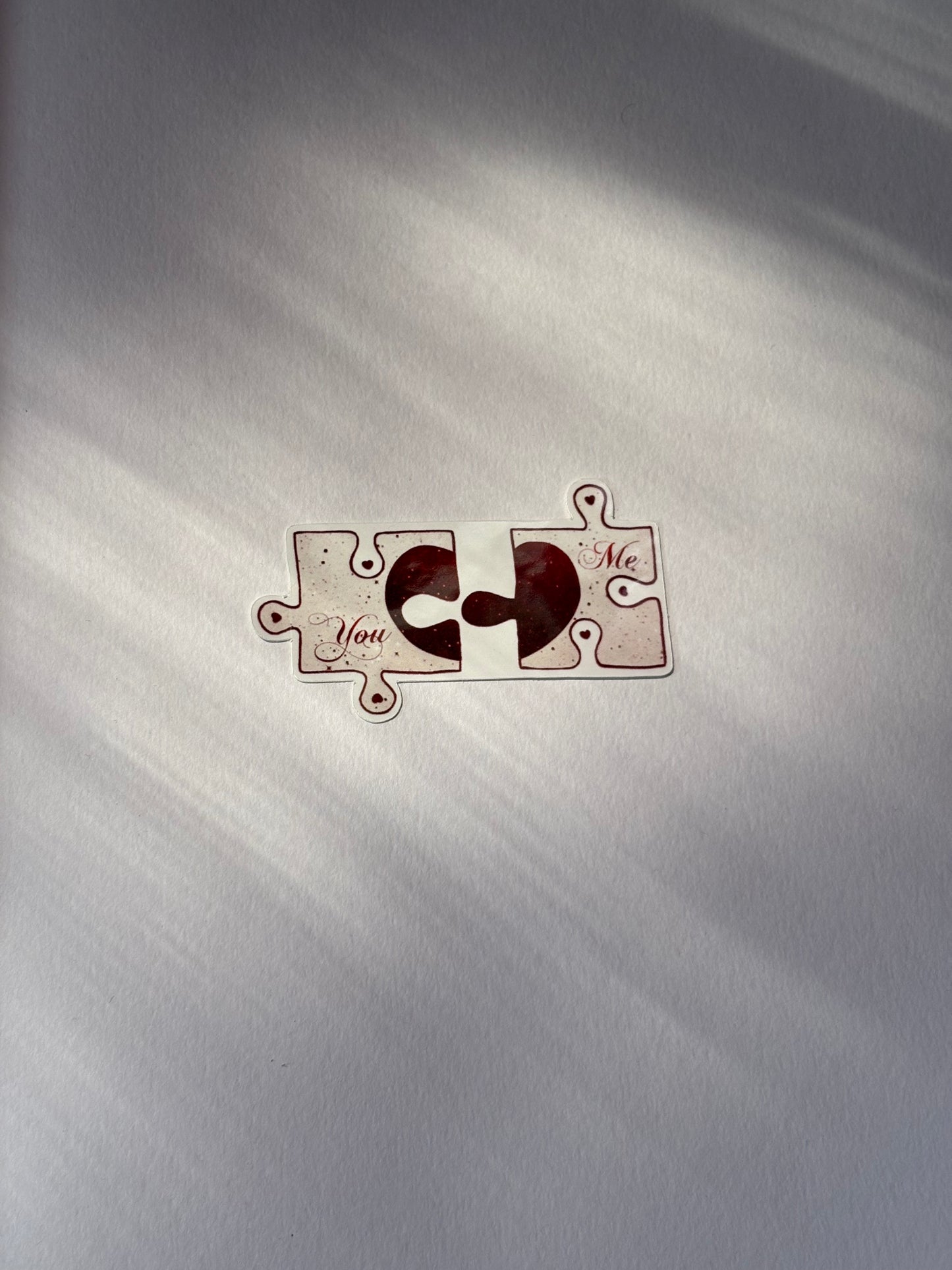 Season of Love – You & Me Puzzle Vinyl Sticker