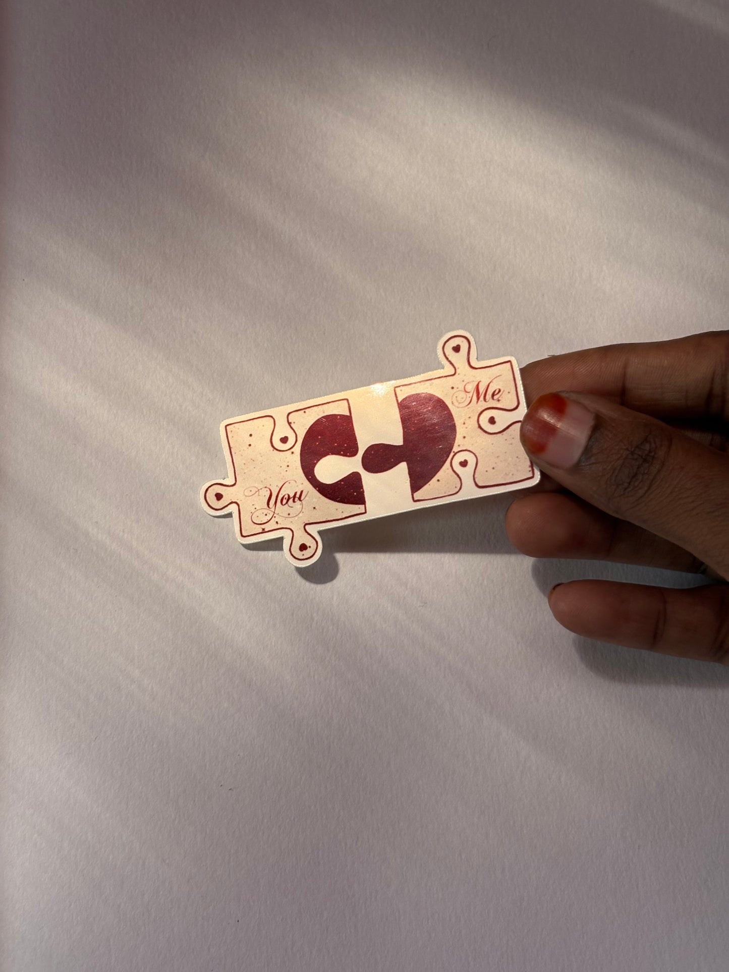 Season of Love – You & Me Puzzle Vinyl Sticker