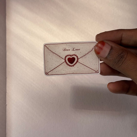 Season of Love – “Dear Love” Envelope Vinyl Sticker