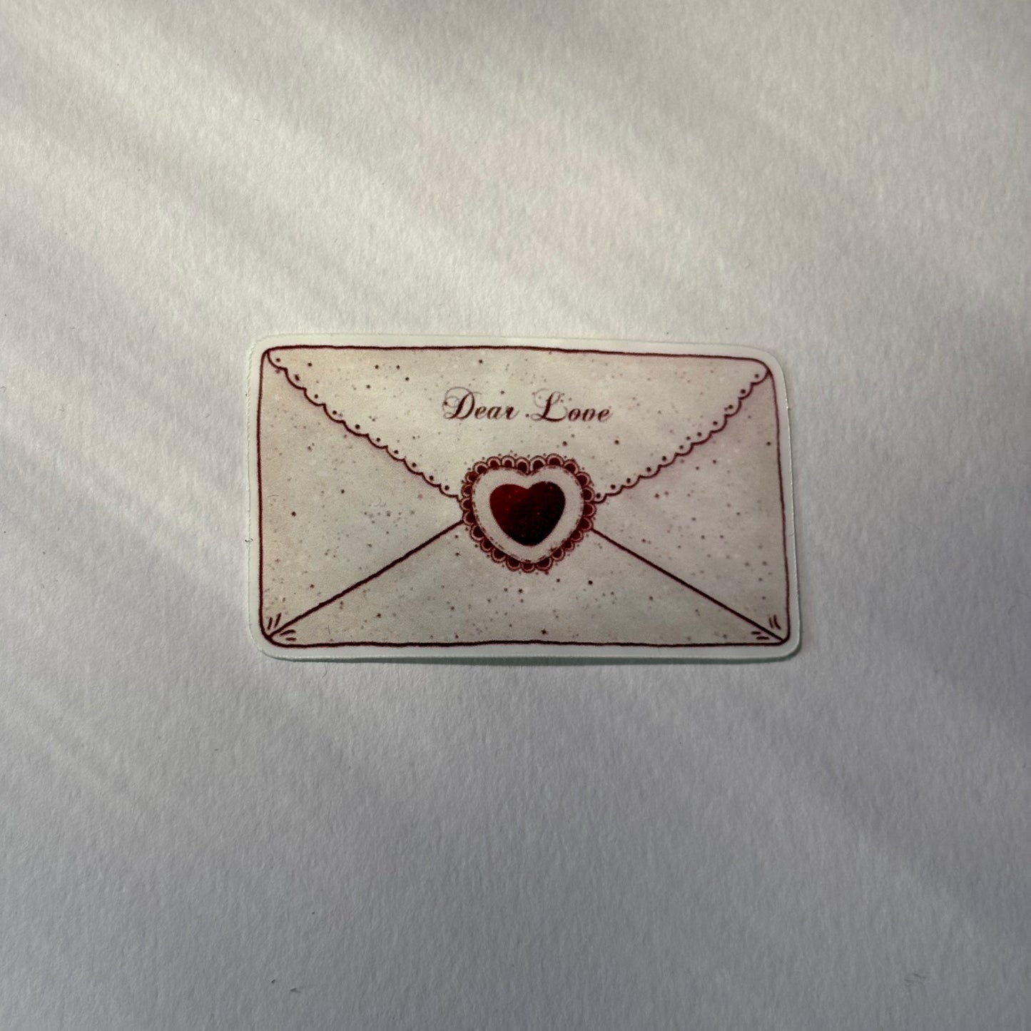 Season of Love – “Dear Love” Envelope Vinyl Sticker