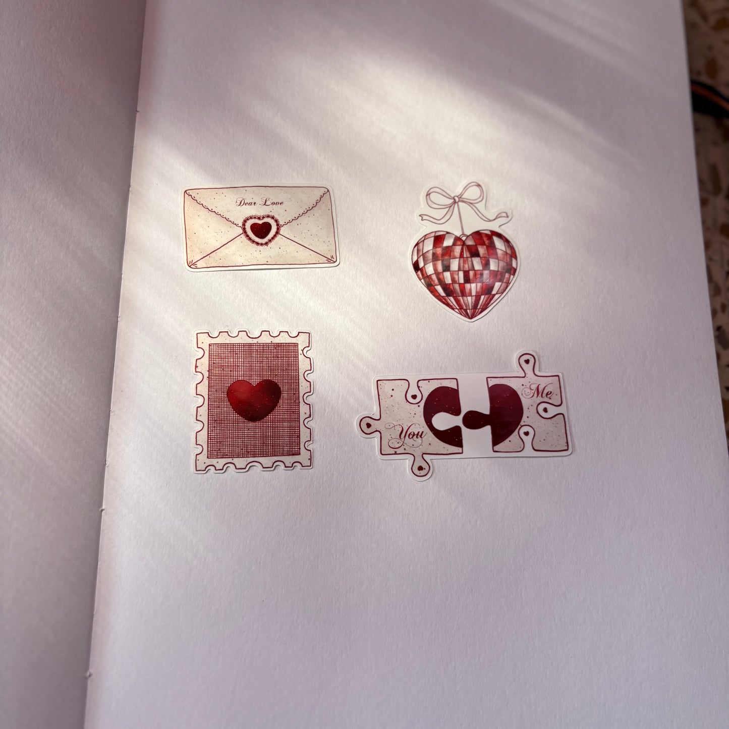 Season of Love – Vinyl Sticker Set (Set of 4)