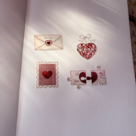 Season of Love – Vinyl Sticker Set (Set of 4)