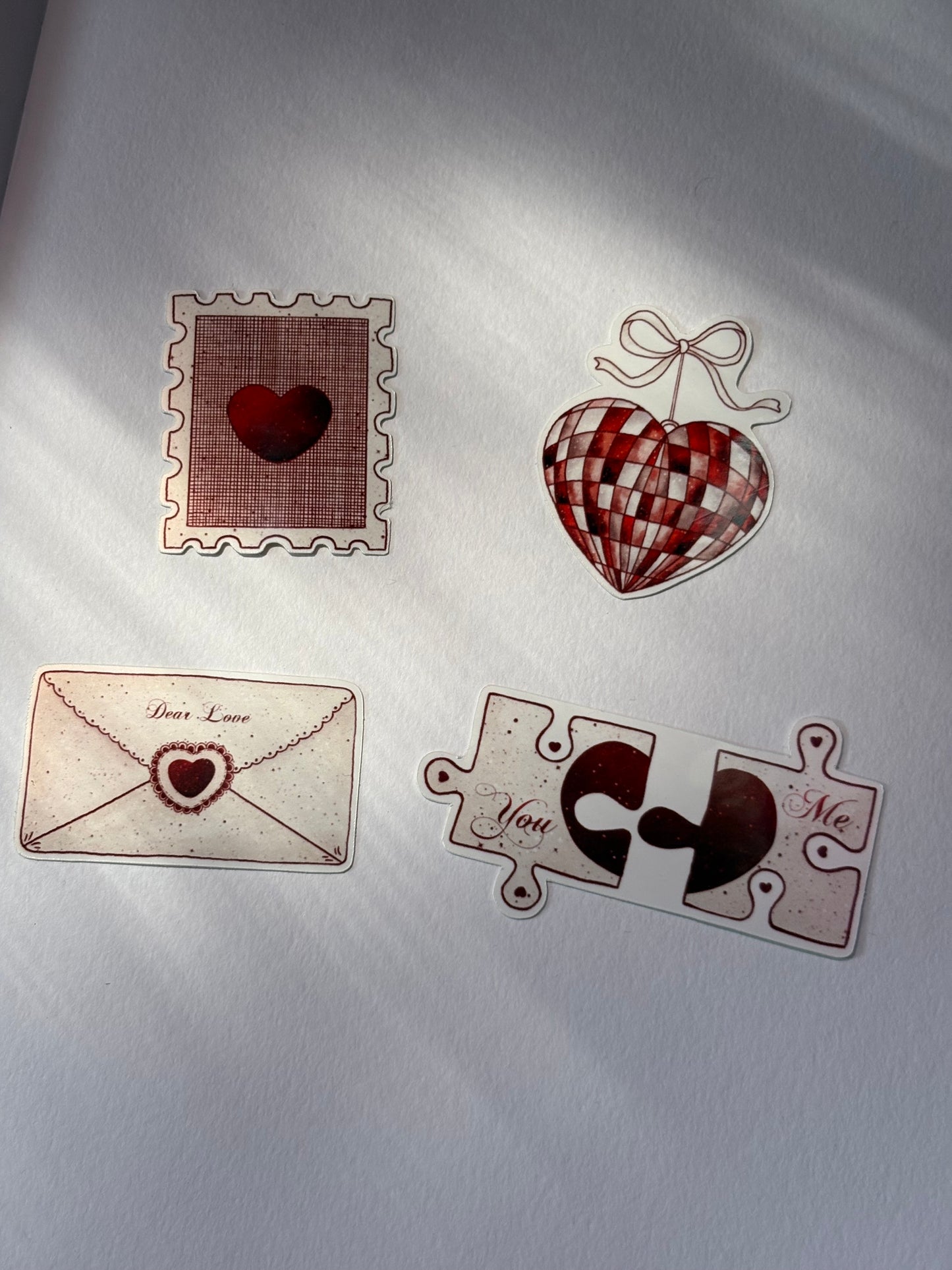 Season of Love – Vinyl Sticker Set (Set of 4)
