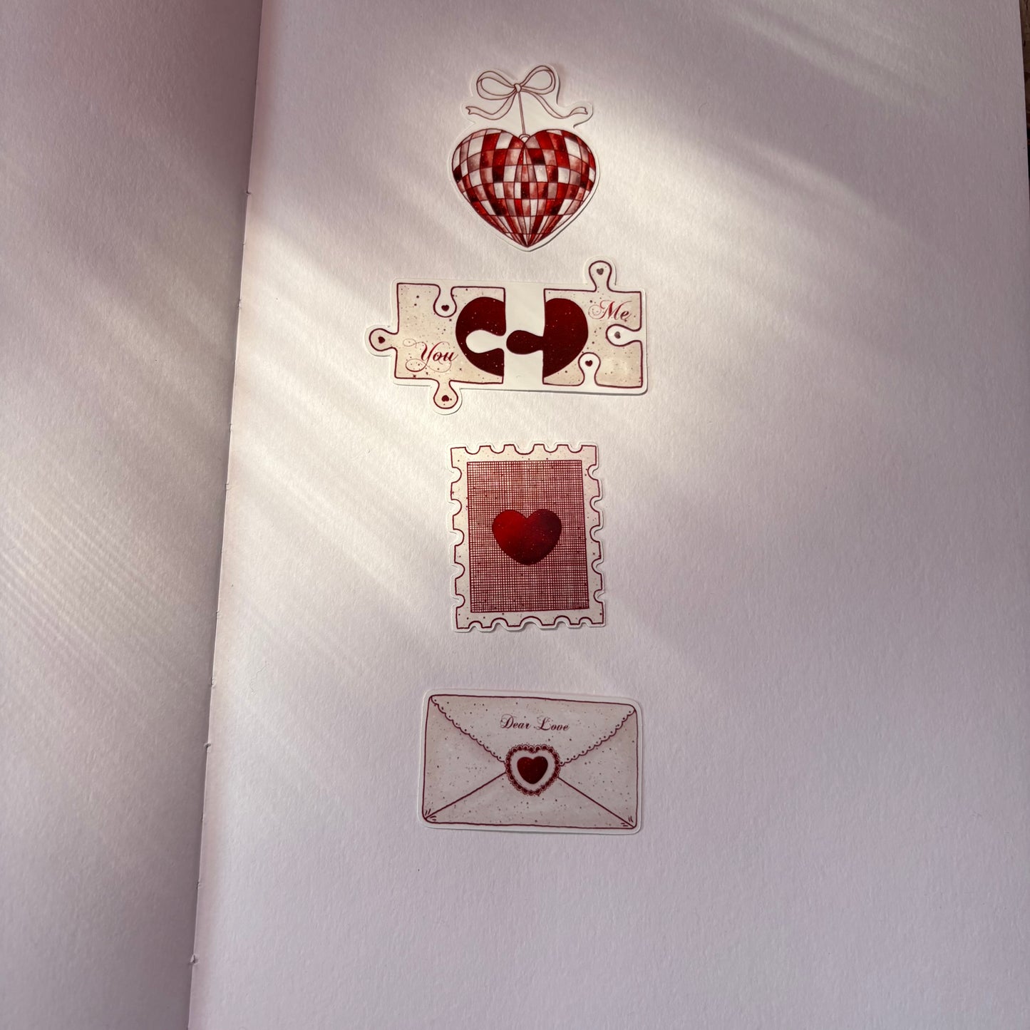 Season of Love – Vinyl Sticker Set (Set of 4)