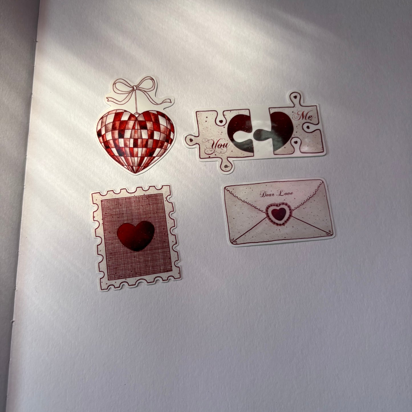 Season of Love – Vinyl Sticker Set (Set of 4)