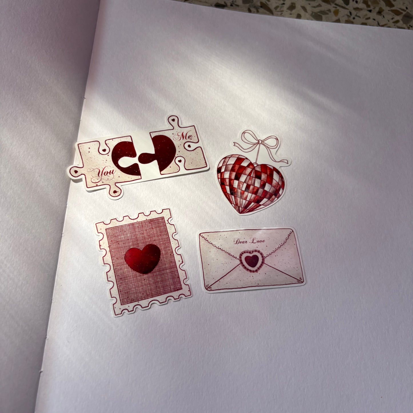 Season of Love – Vinyl Sticker Set (Set of 4)