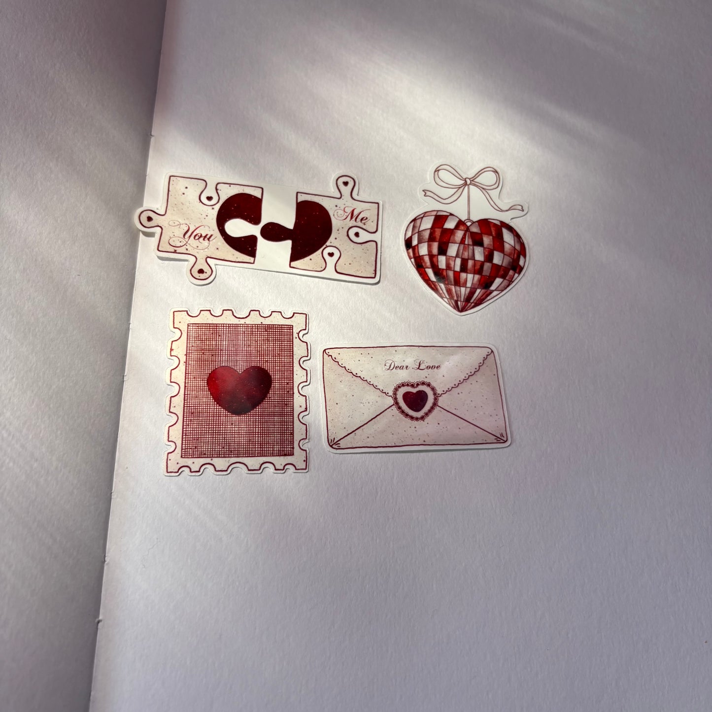 Season of Love – Vinyl Sticker Set (Set of 4)